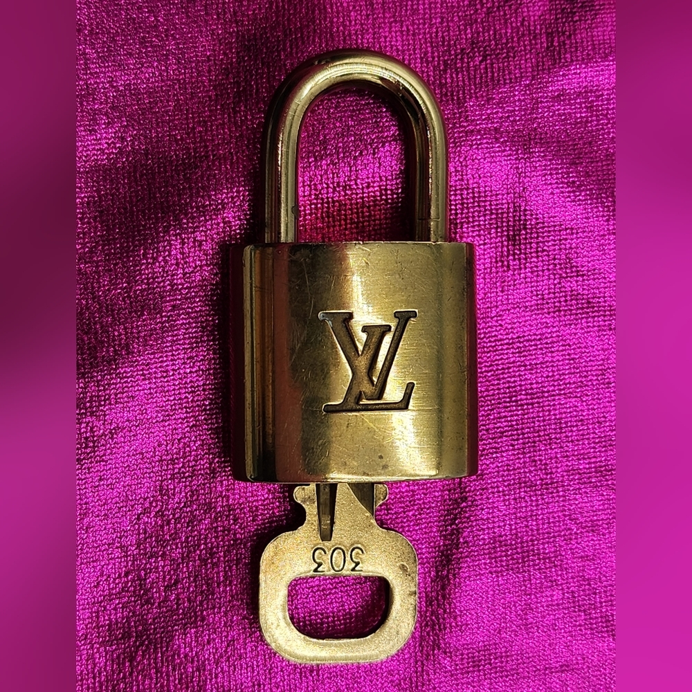 SOLD!!  Louis Vuitton Lock & Key # 303, Authentic!